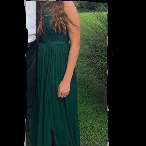 David’s bridal bridesmaid dress